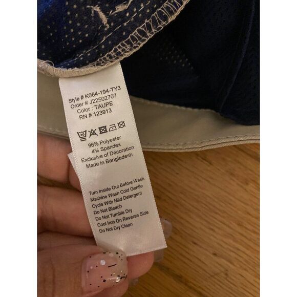 NWOT Jach's New York Mens Khaki Flat-Front Shorts slash pockets size 31 - Picture 8 of 9